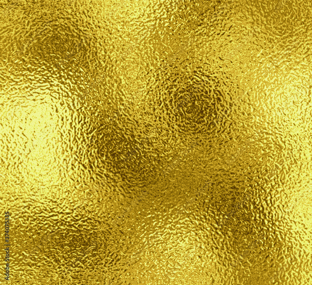 Gold or copper foil texture background. Golden glossy surface backdrop