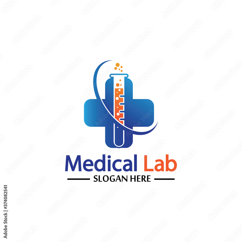Medical Lab Logo Template Design Vector, Emblem, Design Concept, Creative Symbol, Icon Medical Lab Logo Template Design Vector, Emblem, Design Concept, Creative Symbol, Icon