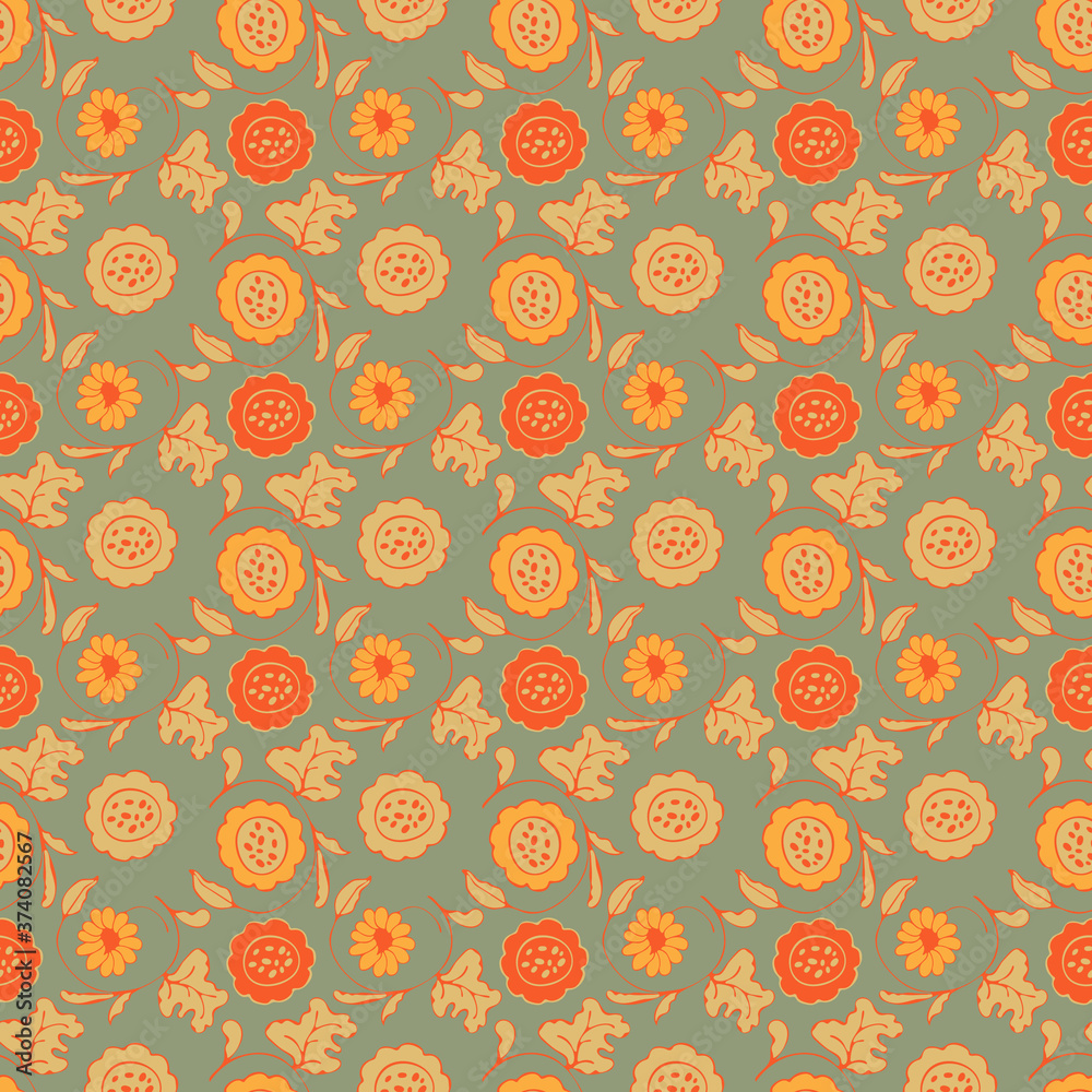 seamless pattern with flowers seamless pattern with flowers