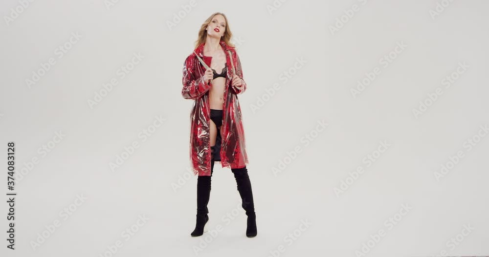 4K Slow Mo Total Of Attractive Model Posing At A Photoshoot 4K Slow Mo Total Of Attractive Model Posing At A Photoshoot