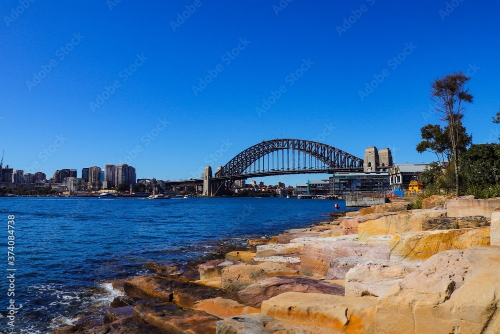 Naklejka premium Beautiful architecture in Sydney CBD NSW Australia