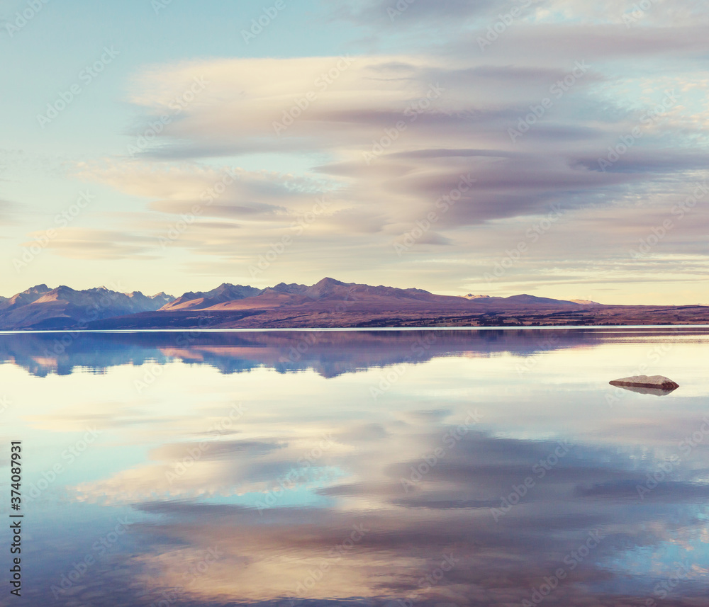 Fototapeta premium New Zealand lakes