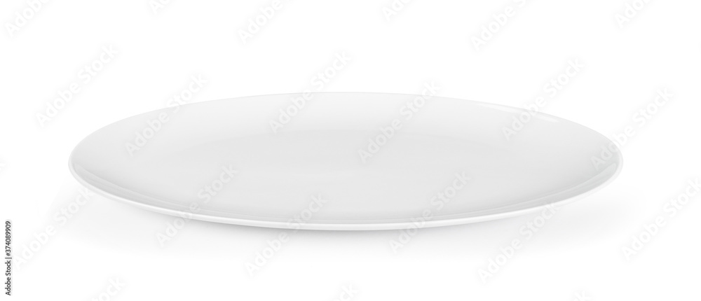 white seramic plate on white background white seramic plate on white background