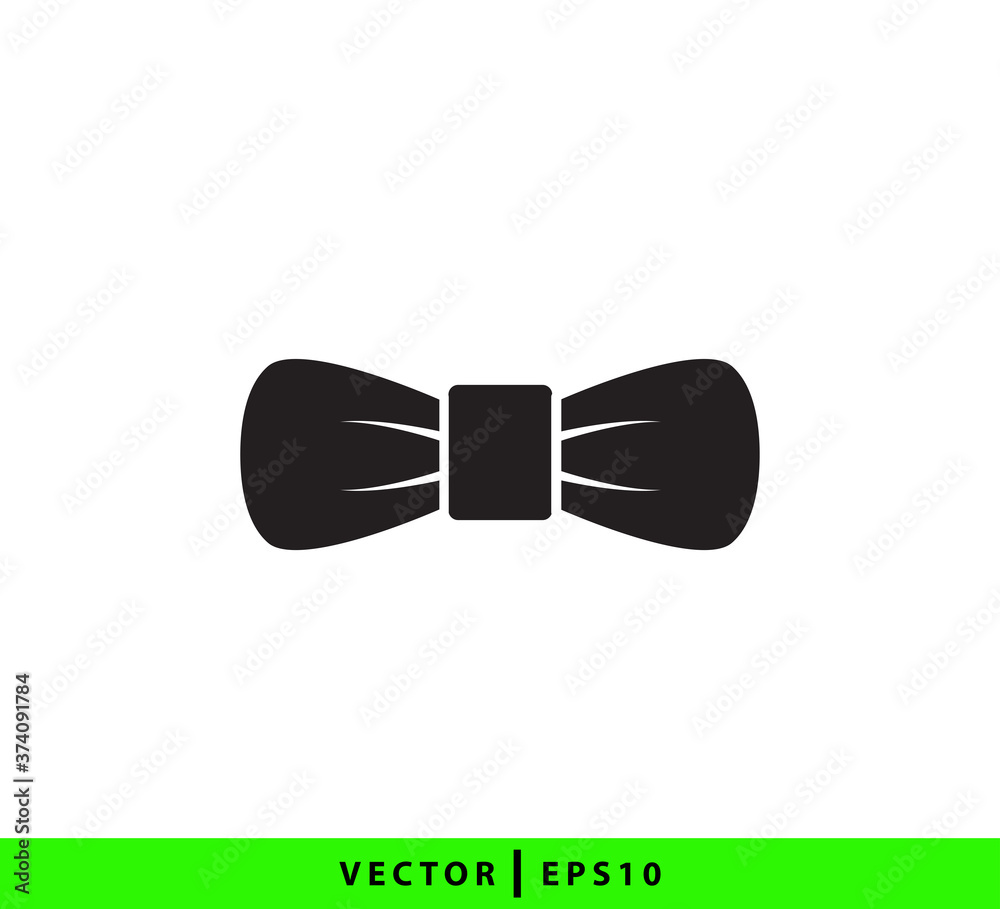 Tie icon vector logo template flat style Tie icon vector logo template flat style