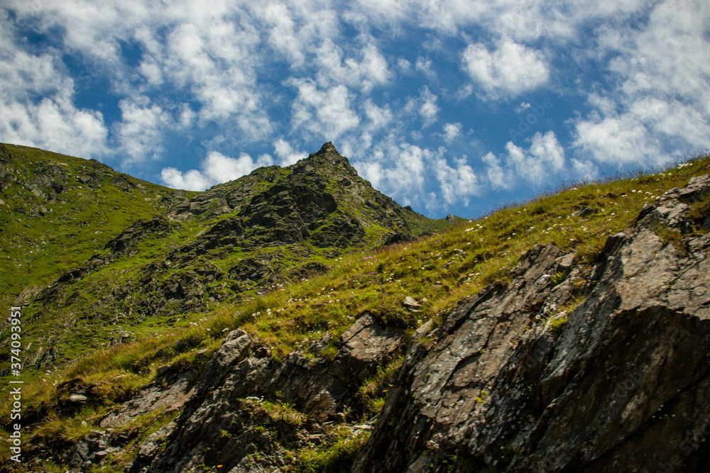 Beautiful mountains  landscape at summer