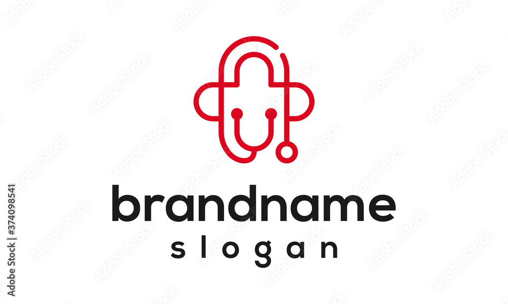 Health logo design vector Health logo design vector
