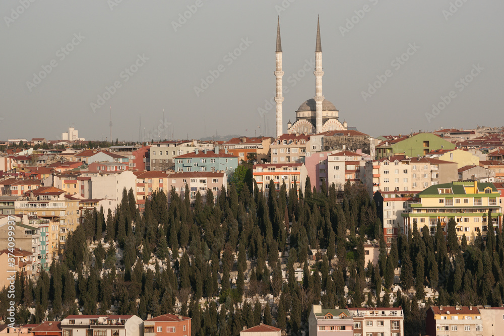 Naklejka premium Turquia. Asia.