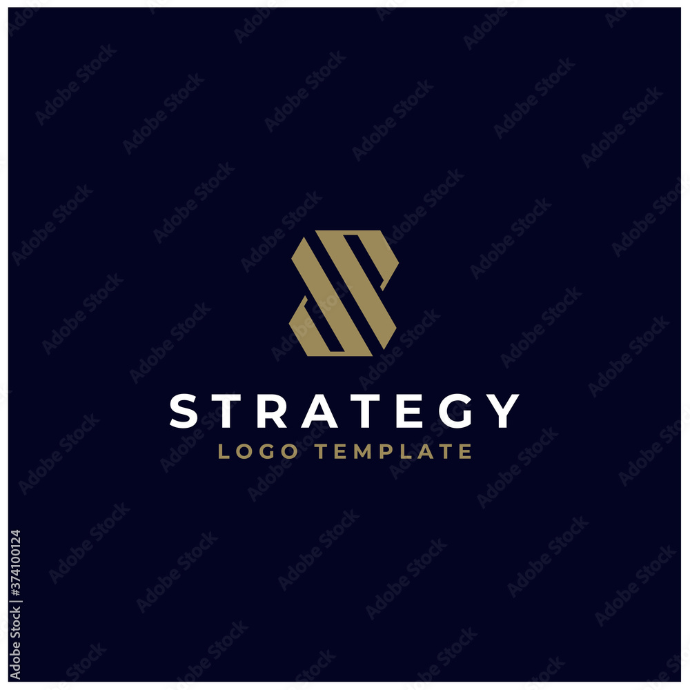 Classic Luxury Elegant Initial Letter S for Premium Royal Brand logo design Classic Luxury Elegant Initial Letter S for Premium Royal Brand logo design