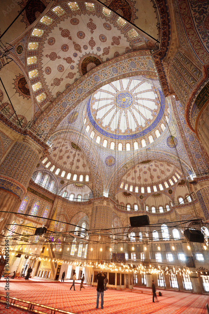 Mezquita azul (Sultan Ahmeth Camii) año 1616. Estambul.Turquia. Asia.