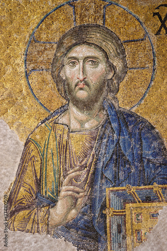 Fotografie Mosaico de Jesucristo