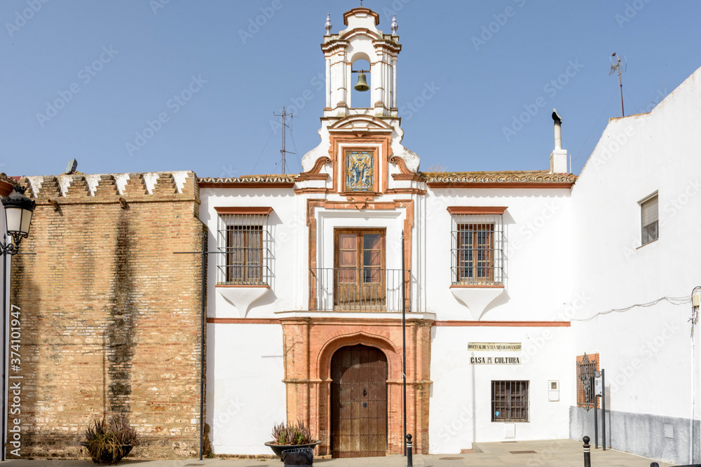 Niebla, typical town in southern Spain, in the province of Huelva. Andalusia