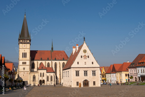 Gothic-Renaissance town hall in Bardejov © FoTom