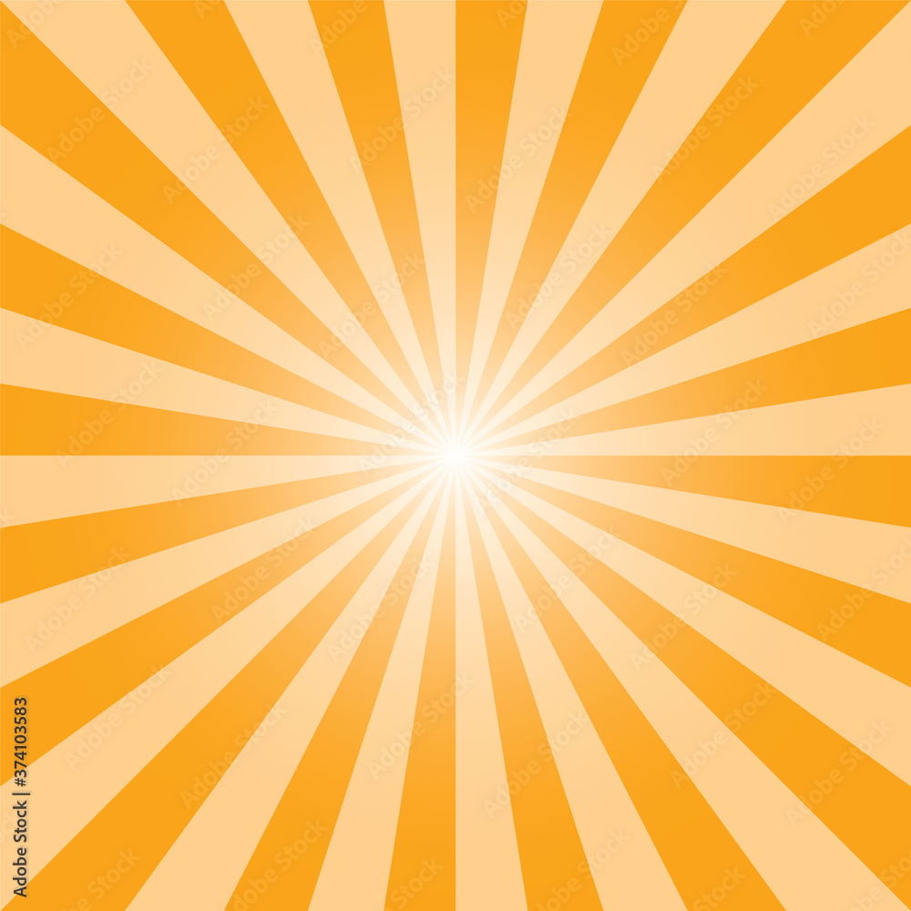 Sunburst background template. Rectangular recto sun rays backdrop. Fire yellow sunbeam background design for various purposes. Sunburst background template. Rectangular recto sun rays backdrop. Fire yellow sunbeam background design for various purposes.