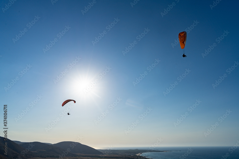 paragliding in tunisia- Cap Angela