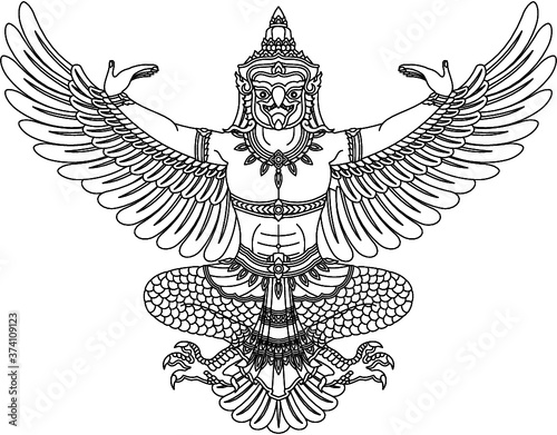 Hinduism Garuda God photo