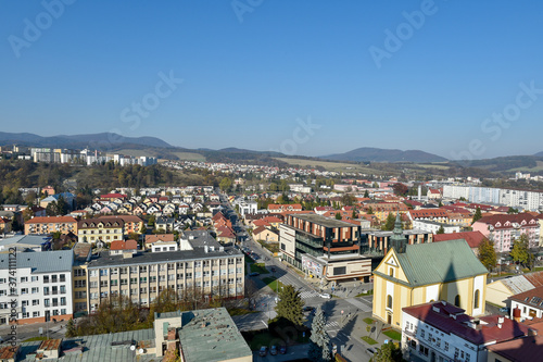 contemporary urban landscape of Bardejov