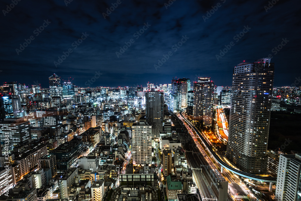 Fototapeta premium city at night