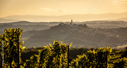 Obraz na płótnie village Straden in southeastern Styria, Austria w salonie