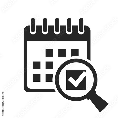 Save date in calendar vector icon
