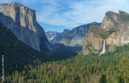 Obraz na plátne tunnel view in yosemite nationalpark, california, usa