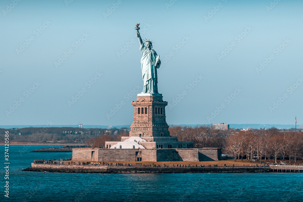 Statue of liberty in New York in the USA Statue of liberty in New York in the USA