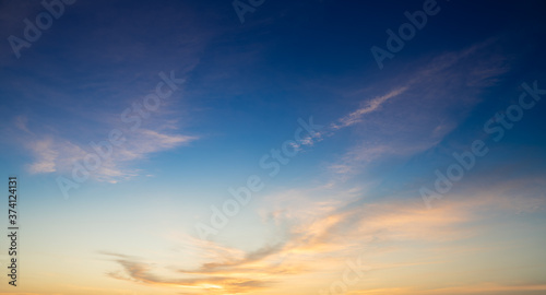 clouds and sun