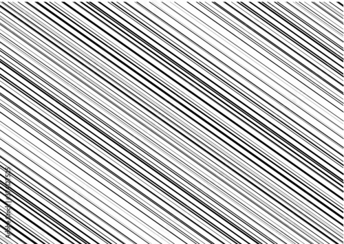 Abstract Black Diagonal Striped Background . Vector parallel slanting, oblique lines texture