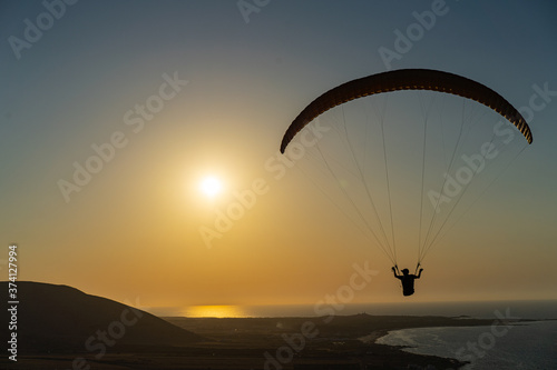 Paragliding in north tunisia - Cap Angela