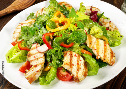 Mixed Salad with grilled Chicken