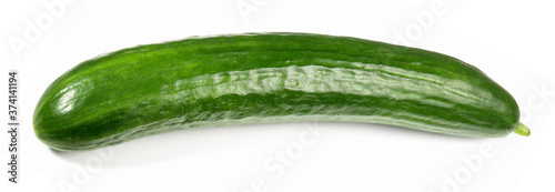 FreshCucumber isolated on white Background