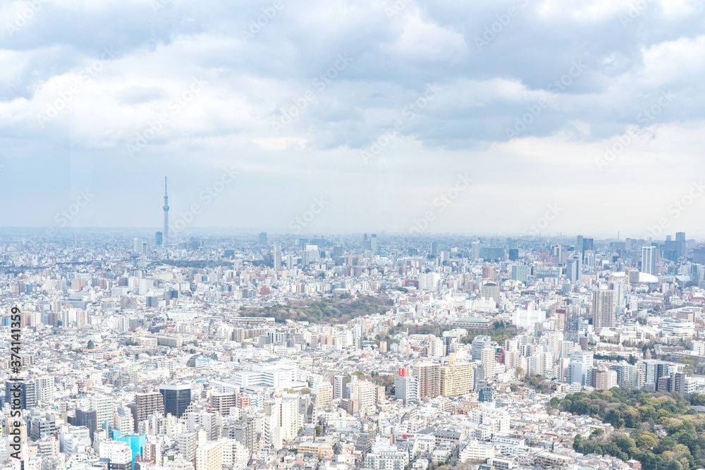 Tokyo, Japan - Mar 28, 2019:Asia business concept for real estate and corporate construction - panoramic modern city skyline aerial view of Ikebukuro in tokyo, Japan Tokyo, Japan - Mar 28, 2019:Asia business concept for real estate and corporate construction - panoramic modern city skyline aerial view of Ikebukuro in tokyo, Japan
