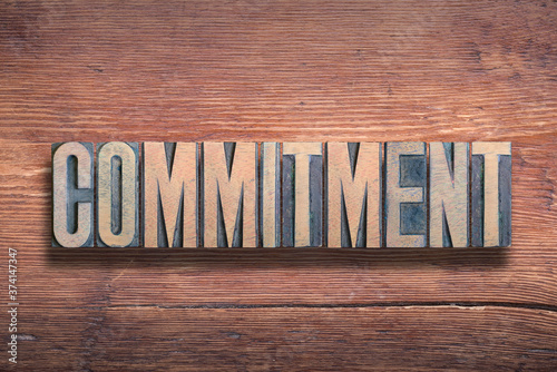 commitment word wood