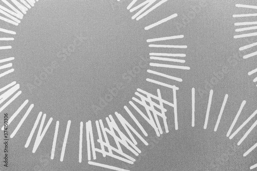 fabric pattern circle rays closeup