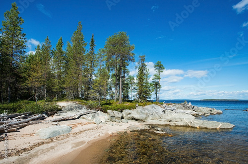 Summer on the north lake photo