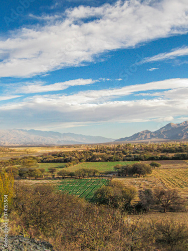 beautiful landscape with mountains