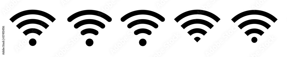 Wireless and wifi icon. Wi-fi signal symbol. Internet Connection. Remote internet access collection - stock vector. Wireless and wifi icon. Wi-fi signal symbol. Internet Connection. Remote internet access collection - stock vector.