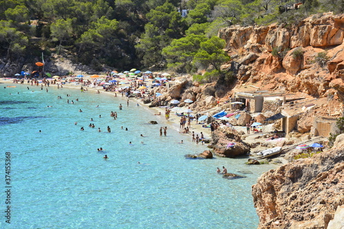 Beach in Ibiza Island