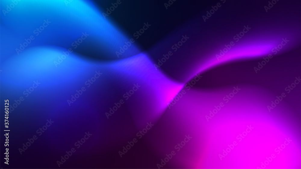 Abstract background. Dark futuristic vector wallpaper. Pink and blue color. Blur shape Abstract background. Dark futuristic vector wallpaper. Pink and blue color. Blur shape