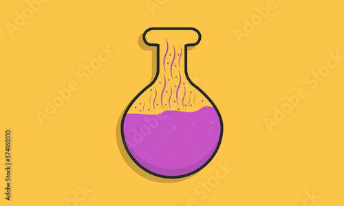 Chemical tube for research needs