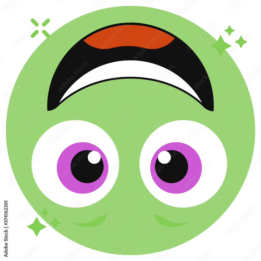 Vector of floor laughing emoticon, flat icon of winky
Vector of floor laughing emoticon, flat icon of winky