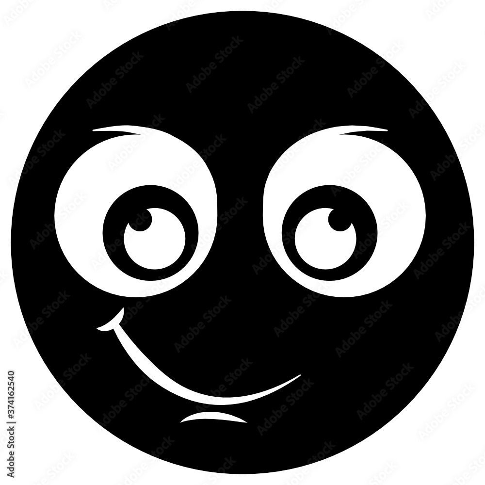 
Devil emoji solid icon design for mobile apps and advertisement projects. 
