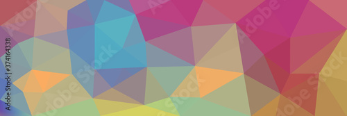 Abstract pastel background with triangular pattern.