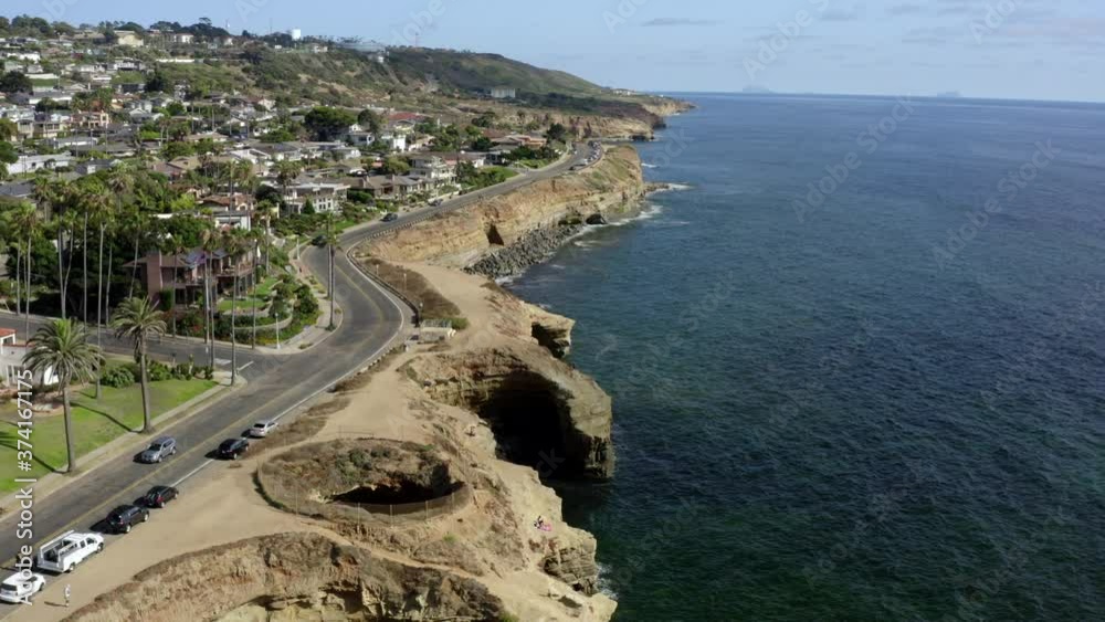 Sunset Cliffs in Beautiful San Diego California. Sunset Cliffs in Beautiful San Diego California.