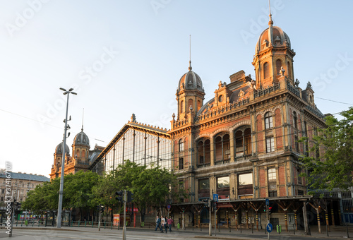 Canvas Print Budapest Nyugati (western) railway station