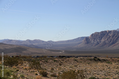 desert with Champaign far view 