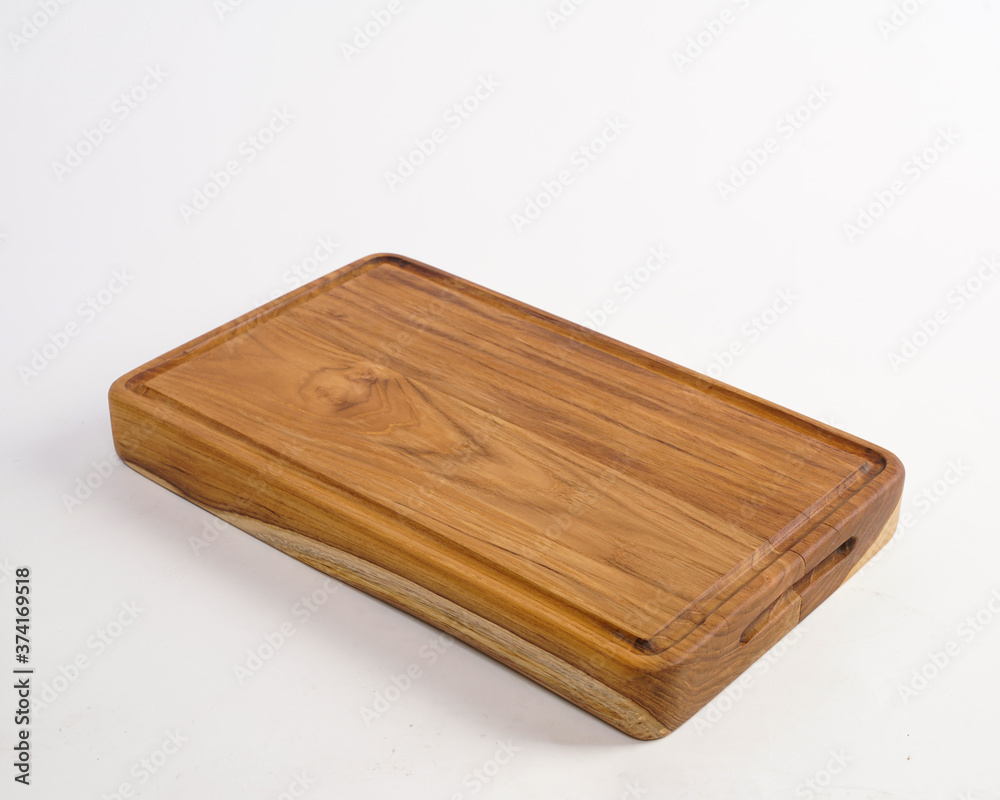 trays made of used wood, commonly used to serve food and drinks in