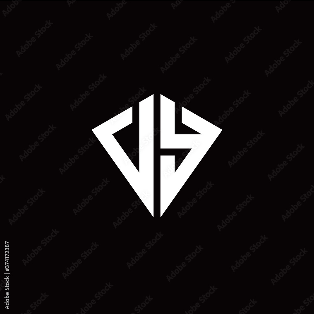 Initial V Y letter with kite modern style logo template vector Initial V Y letter with kite modern style logo template vector