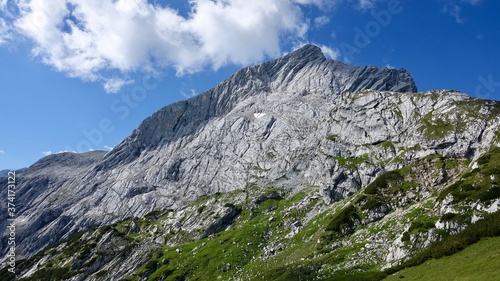 Wanderung durch die Hochalpen, Gebirgswanderung, Alpen, Gebirge