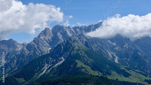 Wanderung durch die Hochalpen, Gebirgswanderung, Alpen, Gebirge © Omm-on-tour