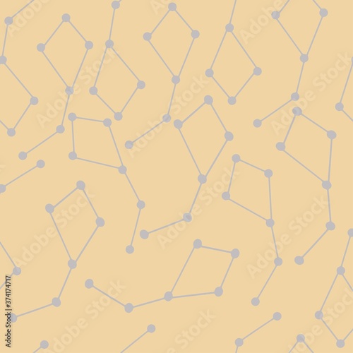 Vector constellations background, sky map, constellations, stars pattern, andromeda,lacerta, cygnus, lyra, hercules, draco, bootes, camelopardalis, perseus, triangulum, cassiopeia, cepheus